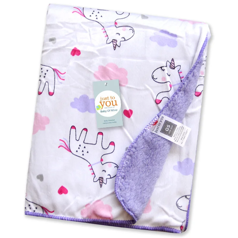 Детские одеяла для новорожденных супермягкое одеяло сна зимнее с животными|bebe