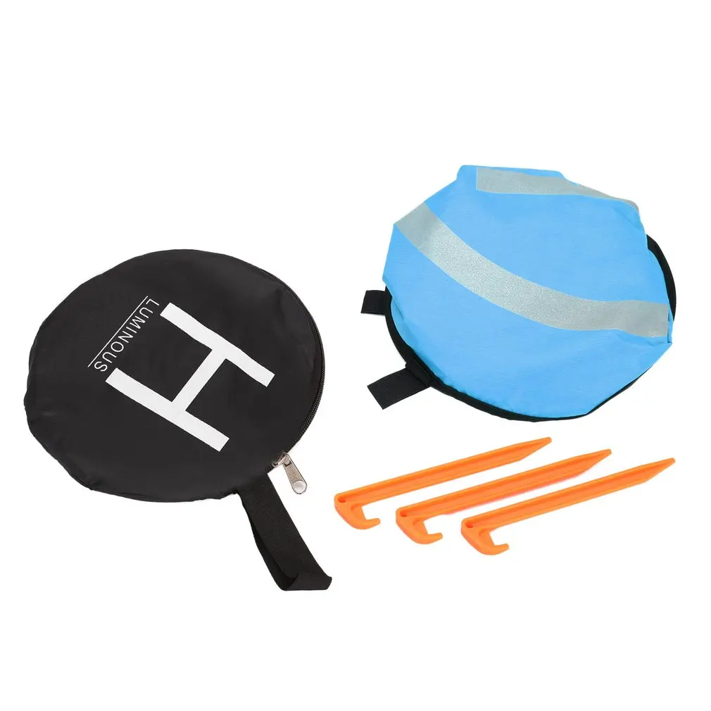 

55cm Fast-fold Landing Pad Universal FPV Drone Parking Apron Foldable Pad For DJI Spark Mavic Pro FPV Racing Drone Accessory