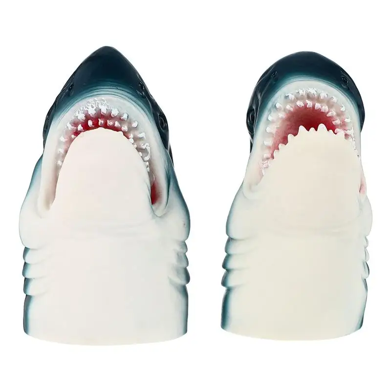 

2pcs Durable Funny Delicate Animal Puppets Puppet Toys Shark Shaped Toys for Boys Kids
