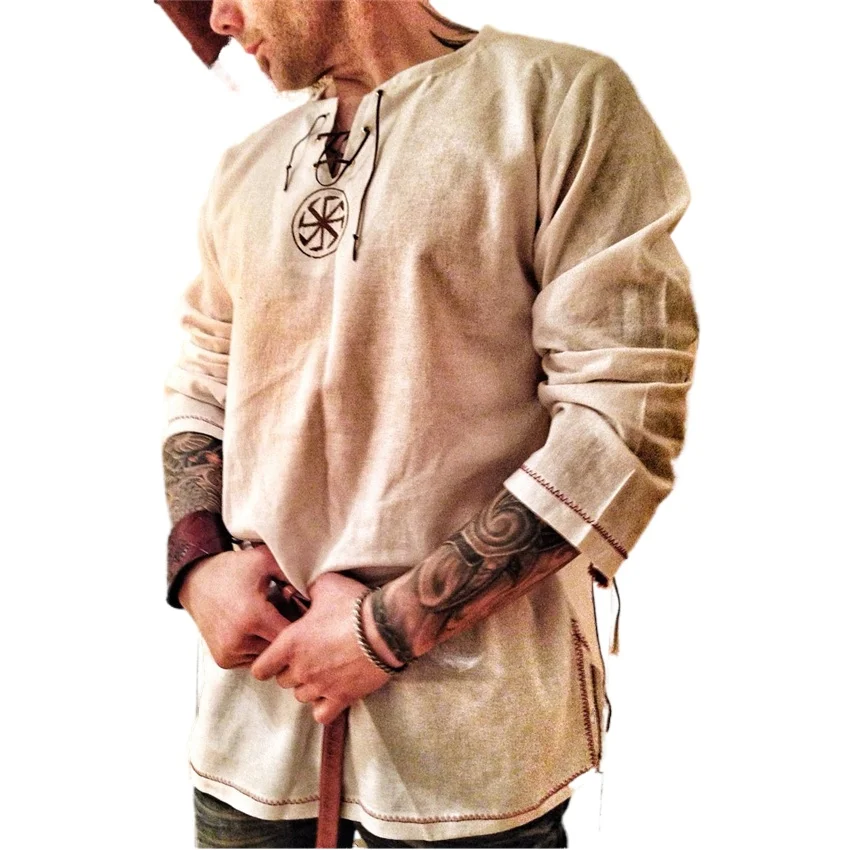 Костюм для косплея в средневековом стиле туника костюмы на Хэллоуин мужчин