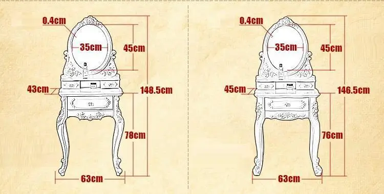 Туалетный столик для Coiffeuse Avec Miroir Toaletka Dormitorio Makeup Vanity Aparador Настольный корейский кварто мебель для спальни Penteadeira