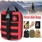 Сумка первой помощи для охоты, выживания, сумка SOS, армейская тактическая поясная сумка, медицинский комплект, Сумка с ремнем, рюкзак для повседневного использования, аварийный комплект