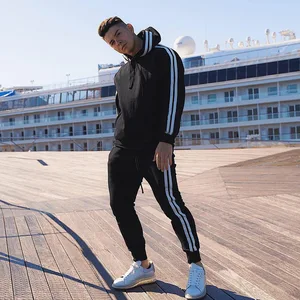2021 Sweater Trousers Autumn And Winter Sports And Leisure Men's Stretch Slim Running Outdoor Leisur