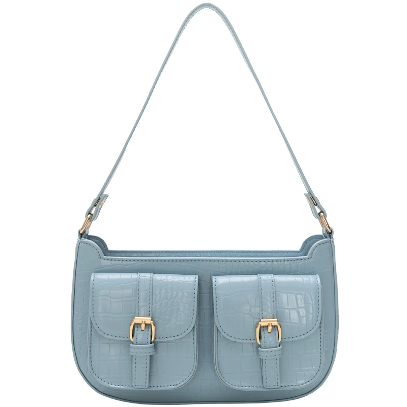 

The New Fashion Pu Bags For Women 2021 Tote Shouler Bag Luxury Handbags Women Bags Designer Famous Brand Retro Shoulder Bag