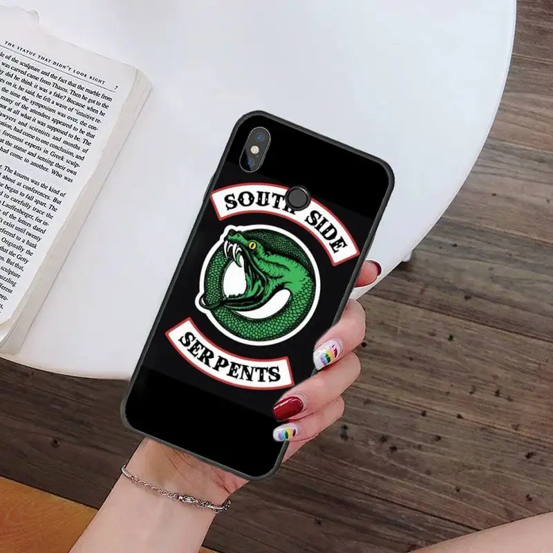 

American TV Riverdale Southside Serpent Phone Cases For Xiaomi Redmi mi note 7 8t 9 9t 9s 8 10 10t 11 pro lite K20 max 3