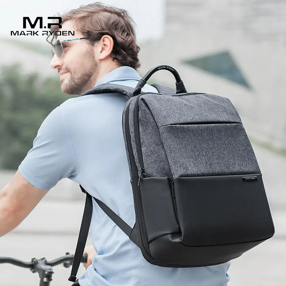 Mark Ryden Большой Вместительный мужской рюкзак для подростков Mochila с защитой от