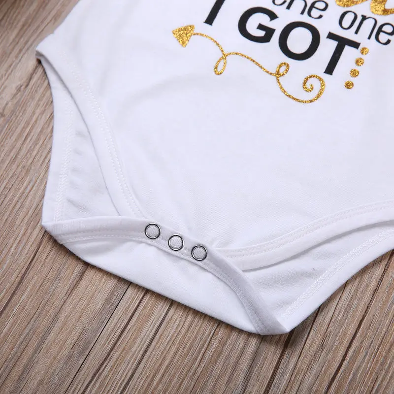 

Baby Girl Letter Printed Bodysuit Jumpsuits 0-18M Infant Newborn Toddler Summer Casual Short Sleeve Romper Sunsuit Clothes
