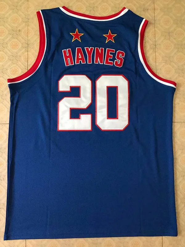 

Harlem Globetrotters #20 Marques Haynes Basketball Jersey Mens Stitched Custom Any Number Name jerseys