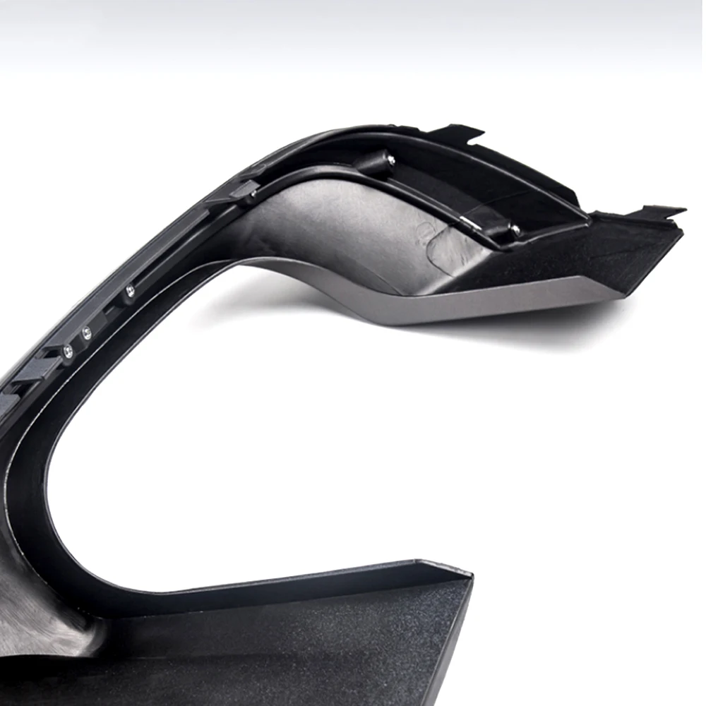 

CarManGo For Audi A4 B9 2017-2019 Car Accessories Rear Lip Exhaust Pipe Chin Bumper Deflector Spoiler Diffuser Exterior Parts