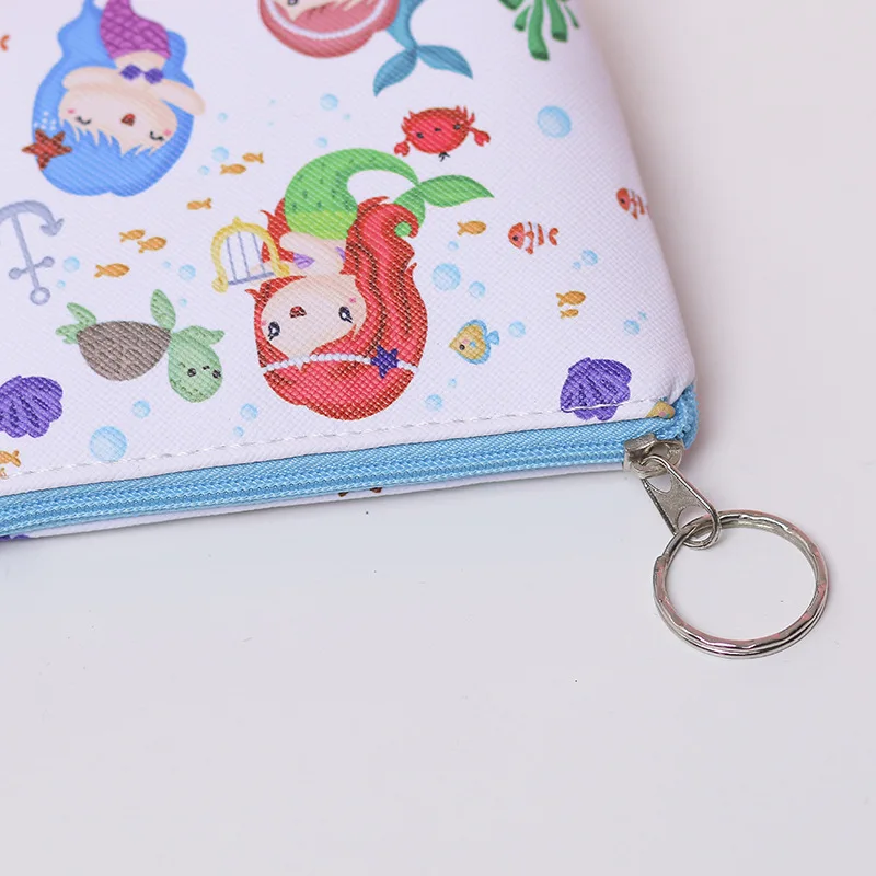 Новый Кошелек из искусственной кожи для хранения монет мультяшных персонажей