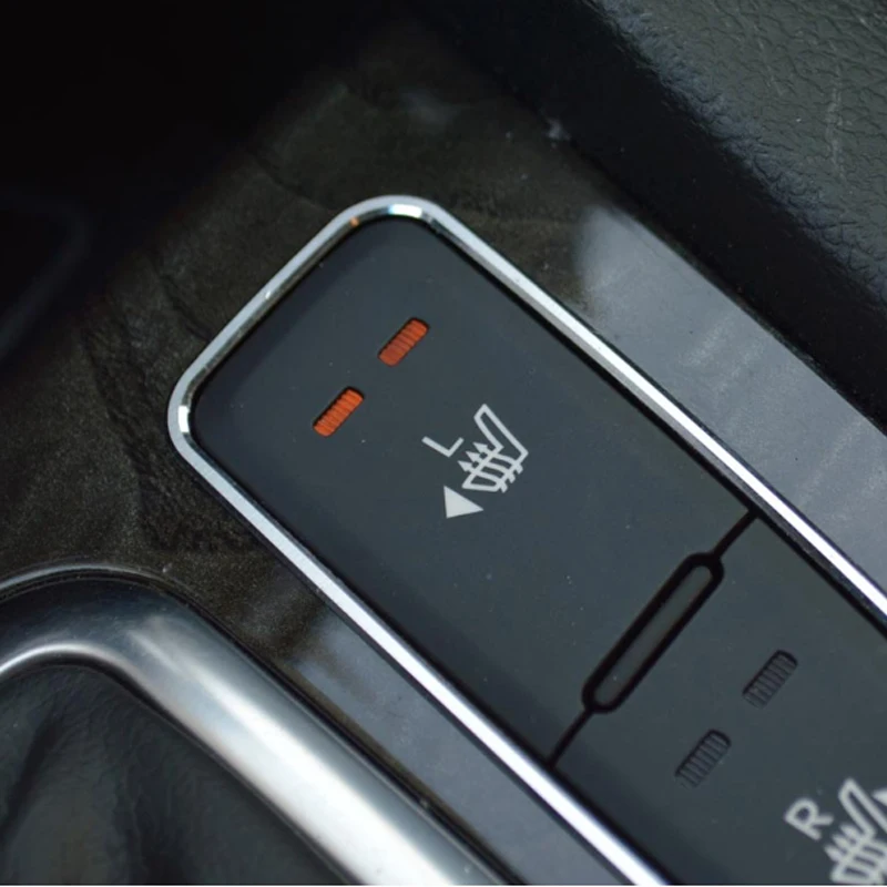 Подогрев сидений Кнопка декоративное кольцо декоративная рамка заплатка