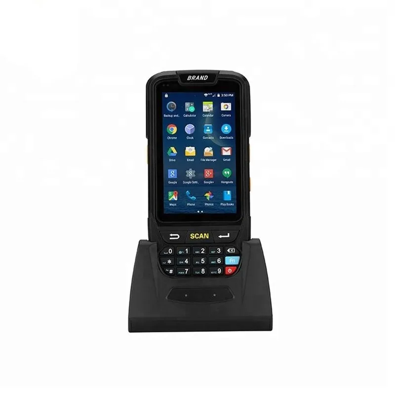 Handheld Barcode Scanner 2D PDF417 Scanner Android 7.0 4000mAh Battery Wireless Mobile Terminal For Inventory System