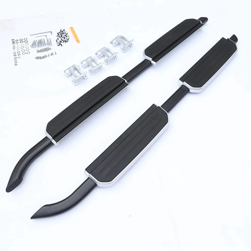 

2pcs Car Body Side Edge Fixed Foot Pedal Trim Parts,For Land Rover Defender 110 130 2020 2021,Car Pedal Modification Accessories