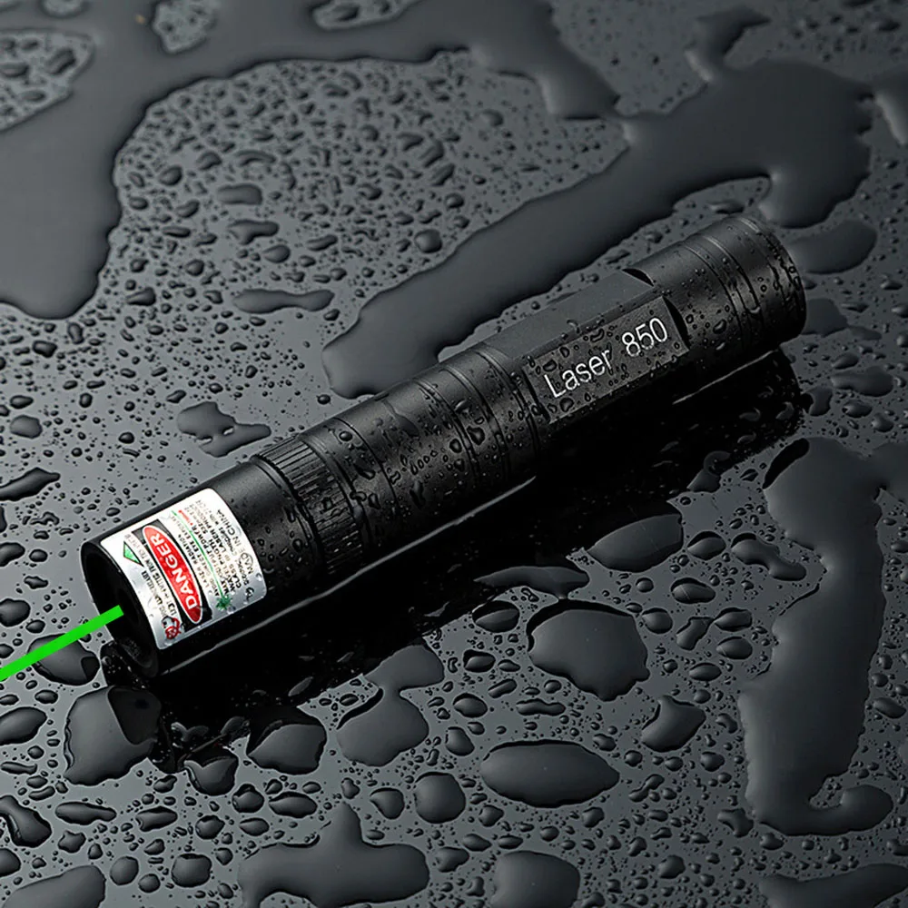 

New Arrival 5mW High-power Green Laser 8000m Ultra-far Radiation with USB Charger Set 850 Portable Mini Green Dot Laser
