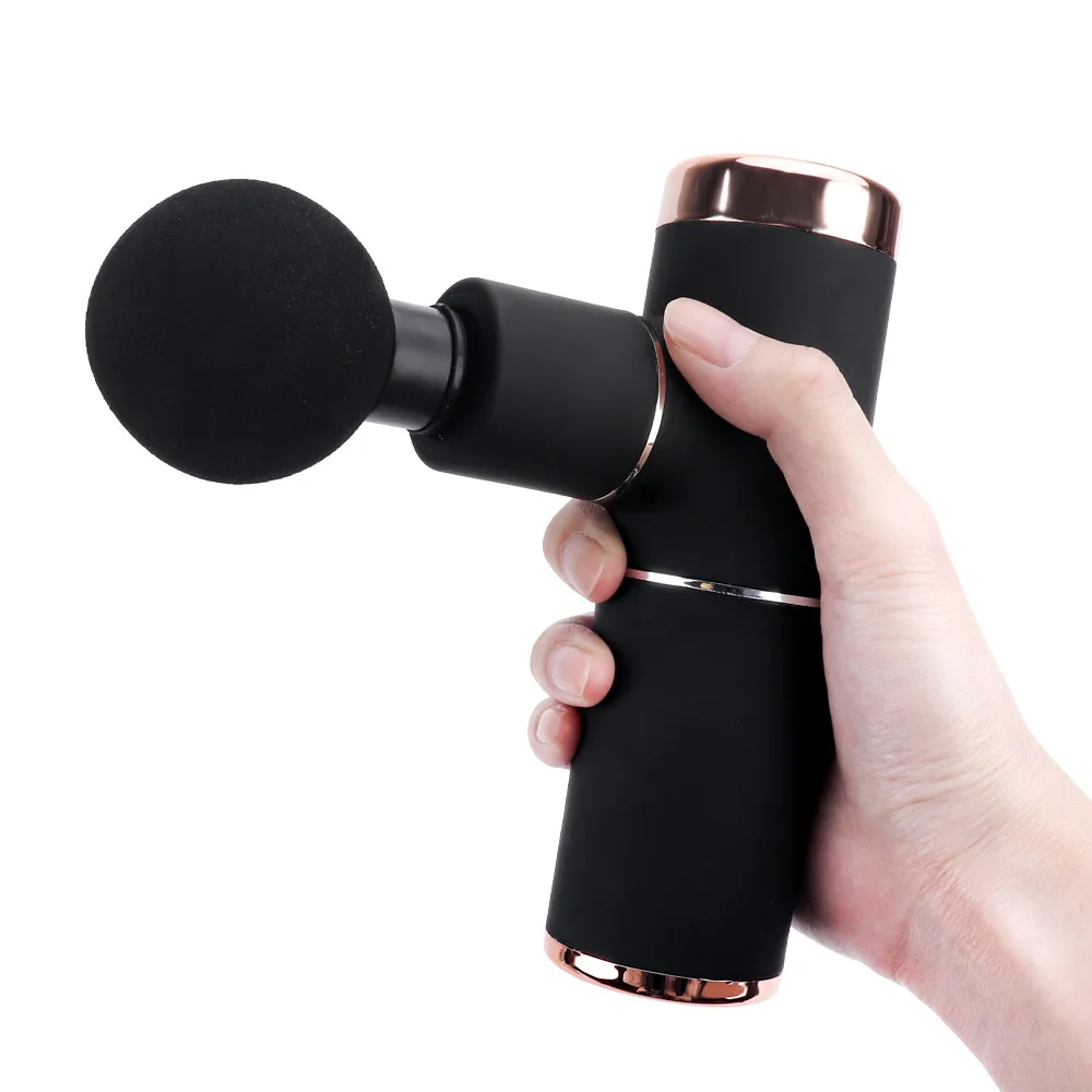 

Muscle Massage Gun Neck Muscle Massager Mini Pocket Electric Pain Trainer Therapy for Body Massage Relaxation Pain Relief