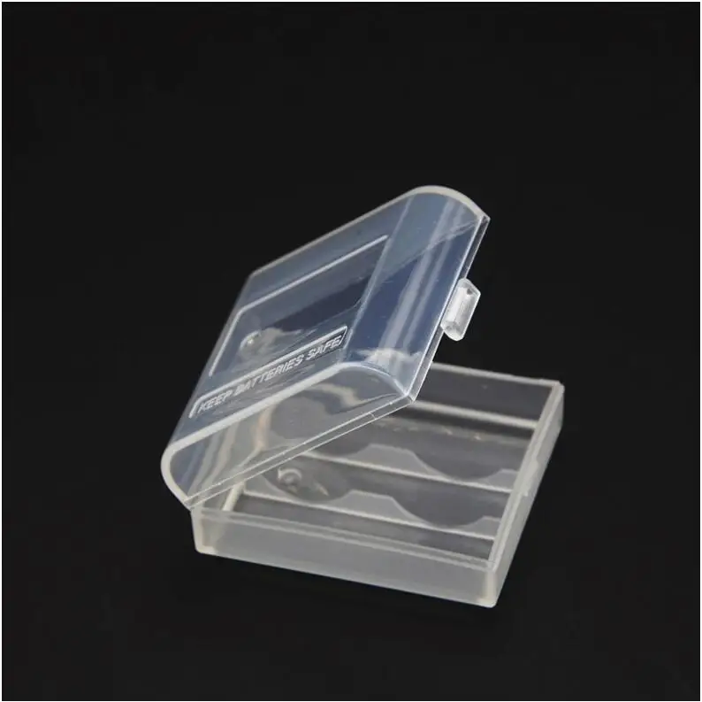 

Plastic Battery Holder Storage Box Case for 2pcs CR123A CR2 16340 14250 Batteries Protective Cover Holder Box