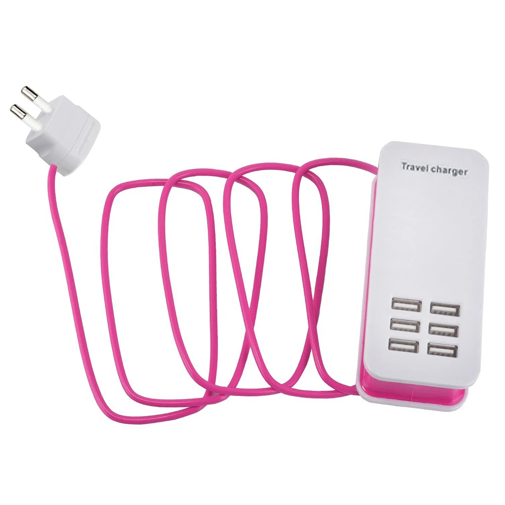 Удлинитель настенный YCDC с 6 USB портами 5 В А 110 220 В|Удлинители электрические| |