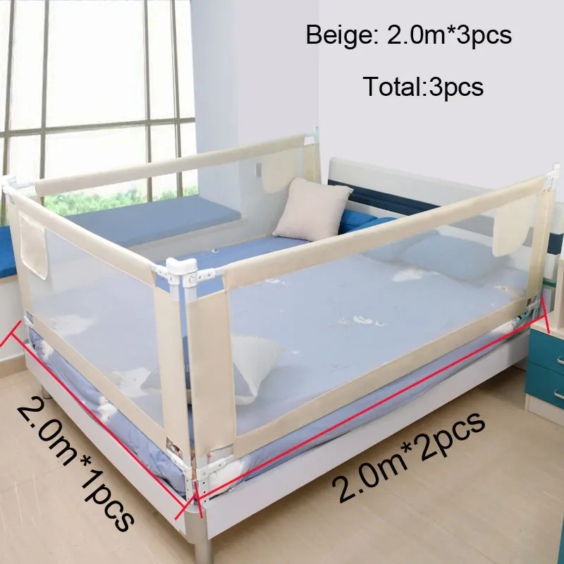 Dbeige2.0x2.0x2.0 Складные Безопасные ворота безопасности для детей, ограждение для детской кроватки, барьер для детей, Детский манеж, загон для детской площадки - Цвет: Dbeige2.0x2.0x2.0