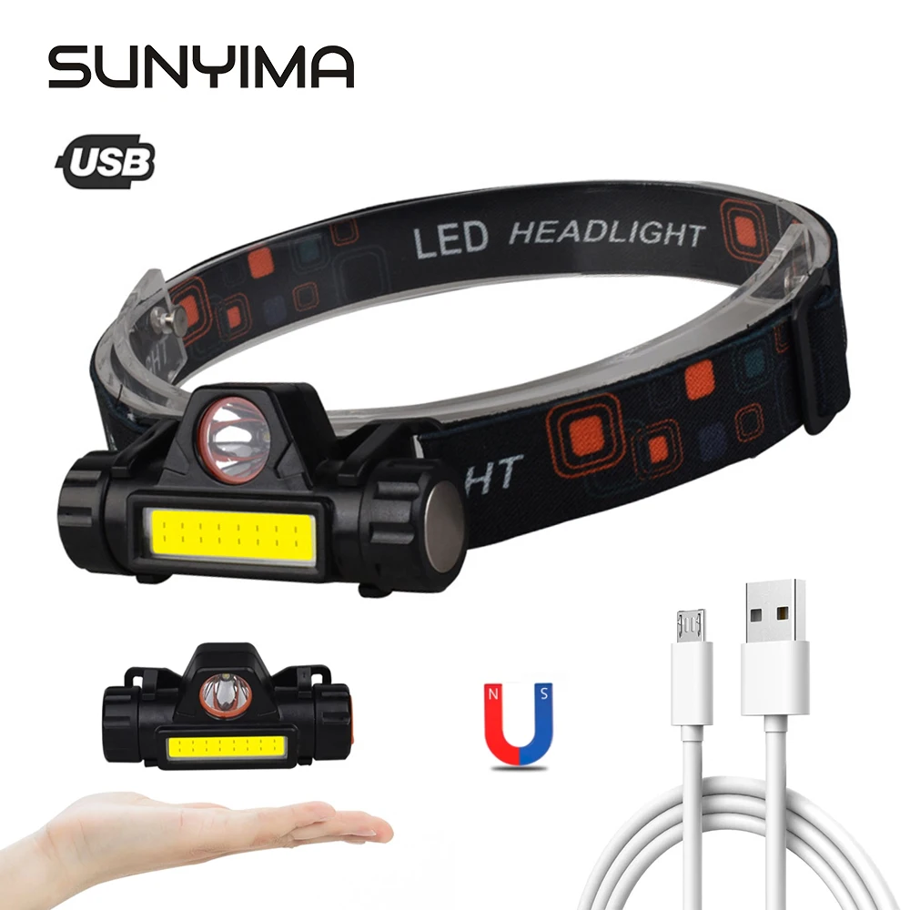 2 шт. портативный фонарь для кемпинга 3 режима|Налобные LED-фонари| |