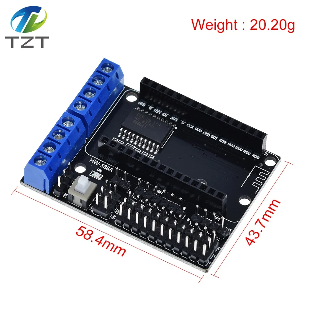 L293D щит для платы двигателя Беспроводной Wi Fi Esp8266 Esp 12E подходит Node MCU развитию