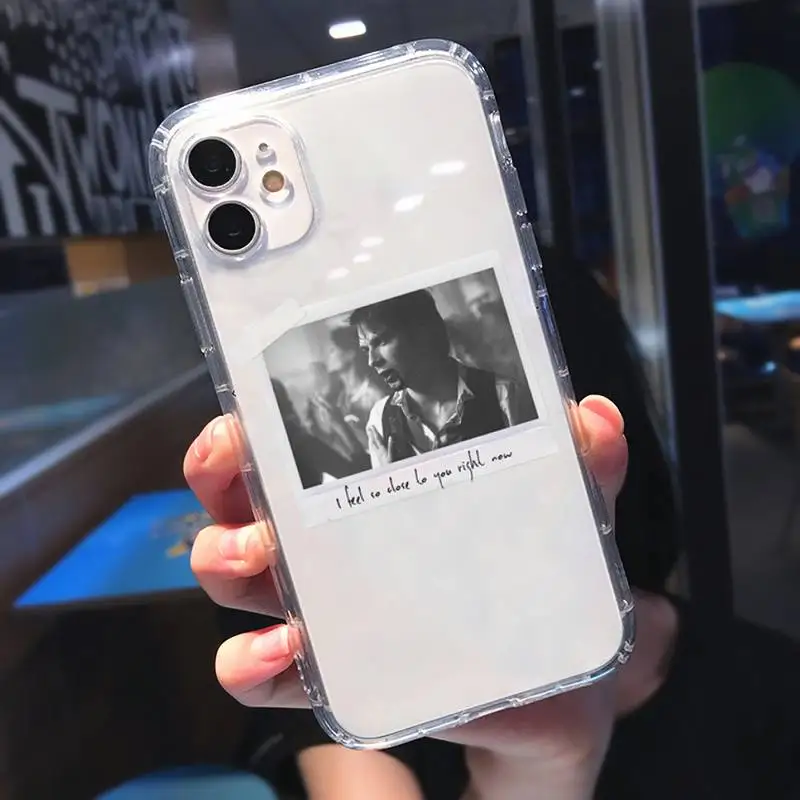 

The Vampire Diaries high quality Phone Case Transparent soft For iphone 5 5s 5c se 6 6s 7 8 11 12 plus mini x xs xr pro max