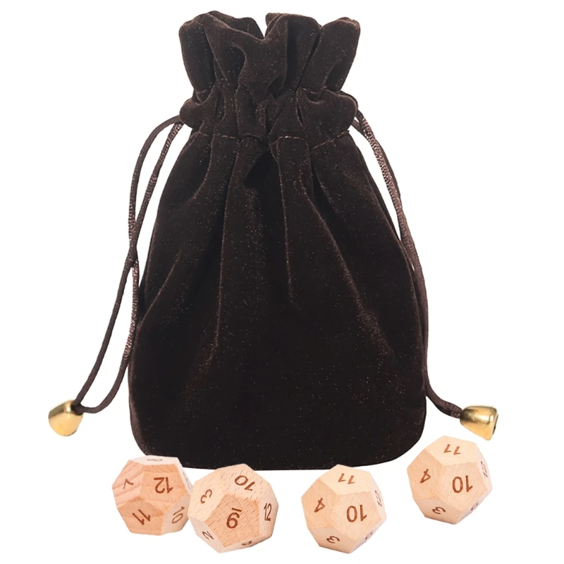 

Dice Bag Jewelry Packing Velvet Drawstring Pouches for Packing Gift 3 Sizes Board Game Packing Bag Toys Storage Bag