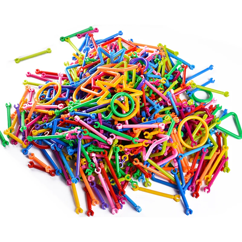 1100 шт./компл. детские развивающие строительные блоки Монтессори для раннего