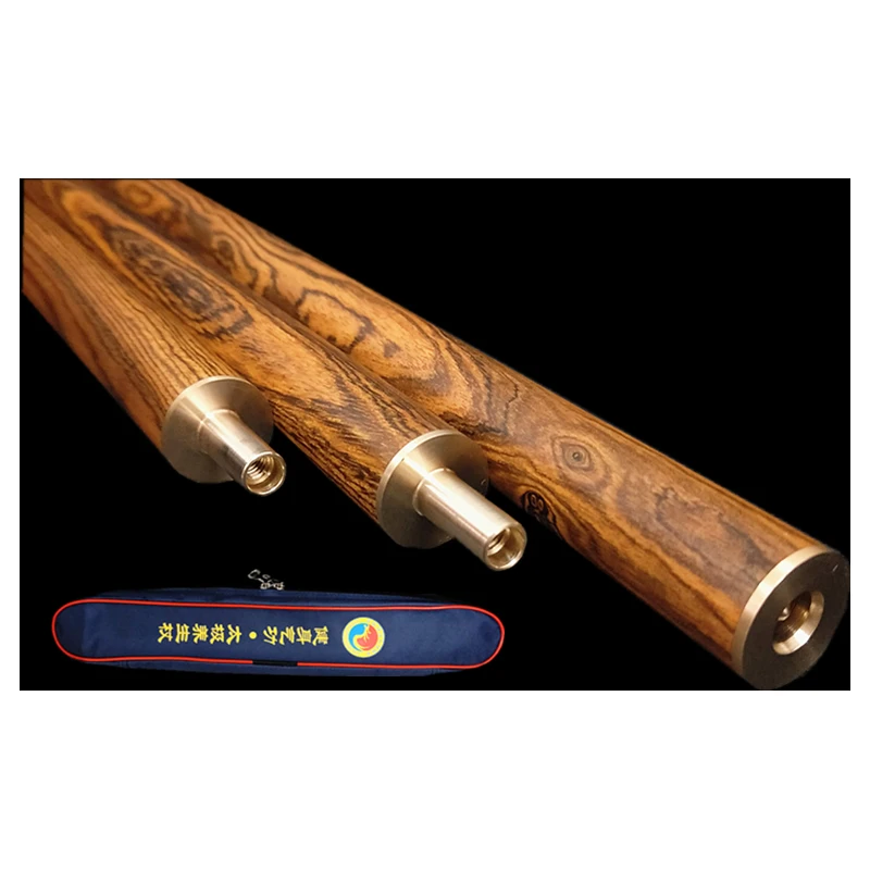 

Catazer High Quality Gold Sandal Wood Tai Chi Sticks China Martial Arts Products Taiji Yang Sheng Zhang 3 Sections