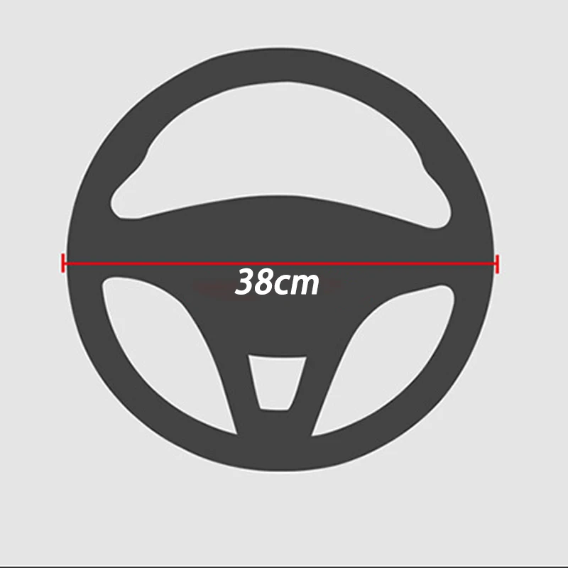 Чехол рулевого колеса автомобиля углеродное волокно цвет блок ручка Крышка