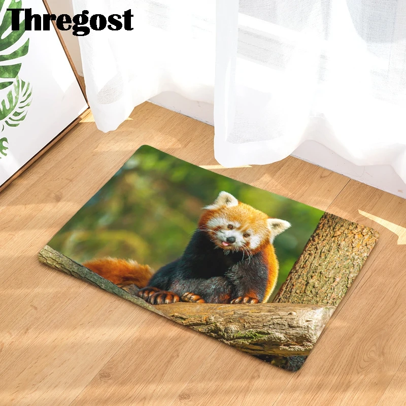 3D коврики из микрофибры с изображением животных для дома гостиной комнатных