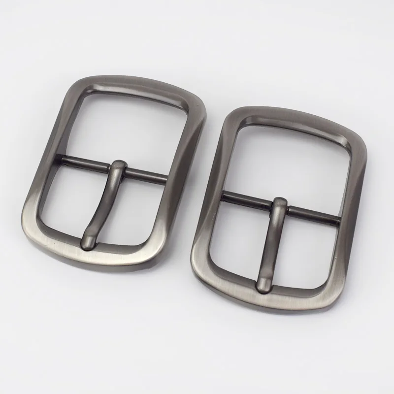 1/2 шт мужской женский ремень пряжка Экологически чистая металлическая пряжка для ремня 38-39 мм DIY Кожа ремесло оборудование джинсы аксессуары KY237 - Цвет: Затуплённый