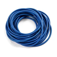 new 3m6m10m2050m solid core pole elastic blue diameter 2 6mm fishing lines latex tube retention rope fishing tackles