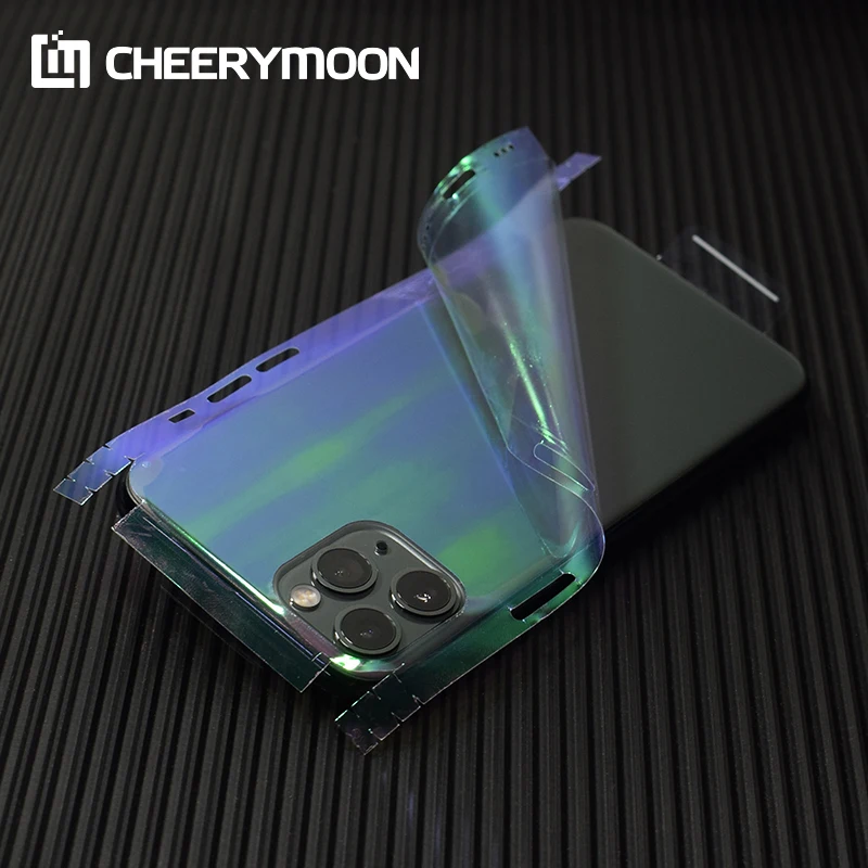 Многозернистая прозрачная декоративная пленка для iPhone 12 11 Pro Max mini XR SE2 XS 7 8 6s 6 Plus