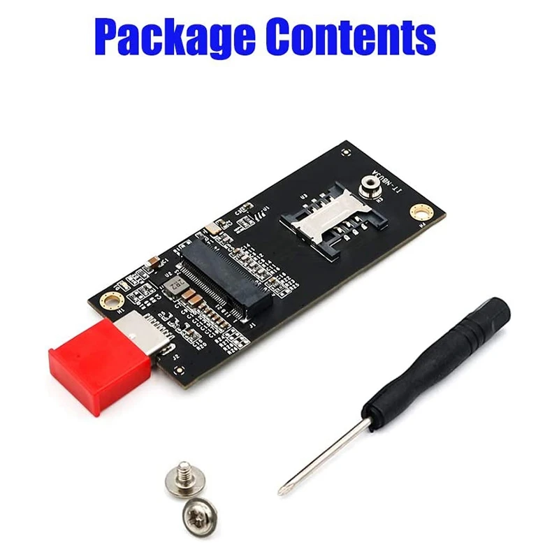 

NGFF(M.2) Key B to USB 3.0 Adapter Converter Card with SIM 6Pin Card Slot for Desktop PC WWAN/LTE 4G Module
