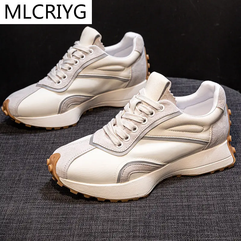 

2021 Spring Women's Sneakers Fashion Women's Shoes Solid Color Lace-up Vulcanized Shoes Comfortable Shallow Mouth Casual Shoes