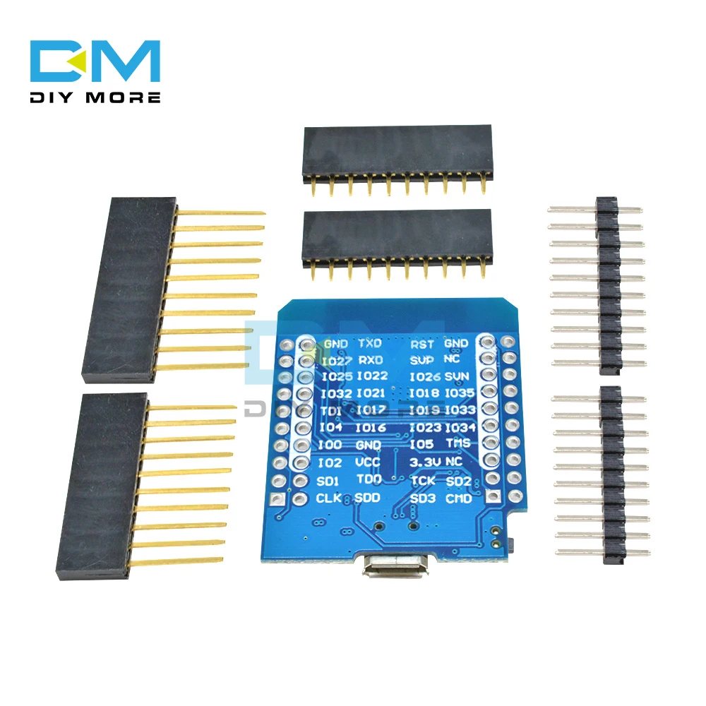 Для Wemos MINI D1 ESP32 ESP 32 32S беспроводной WiFi + Bluetooth для Mini Esp8266 CP2102 модуль платы с