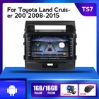 Автомагнитола на Android для Toyota Land Cruiser 11 200 2007 2008- 2015 K7, Авторадио, мультимедийный проигрыватель Vido, аудио, все в одном, Wi-Fi
