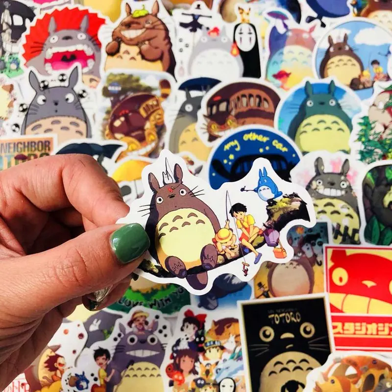 70 шт./компл. милые канцелярские наклейки из японского фильма Мой сосед Тоторо для