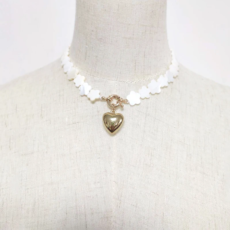 Natural Freshwater Pearl Necklace Stainless Steel Chain Non-fading Irregular Trendy Accessories for women 2020 New Choker |