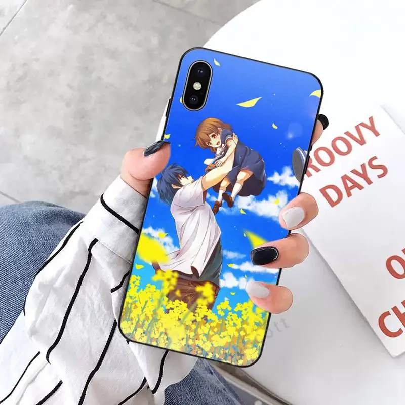

Clannad After Story Phone Case for iPhone 11 12 mini pro XS MAX 8 7 6 6S Plus X 5S SE 2020 XR