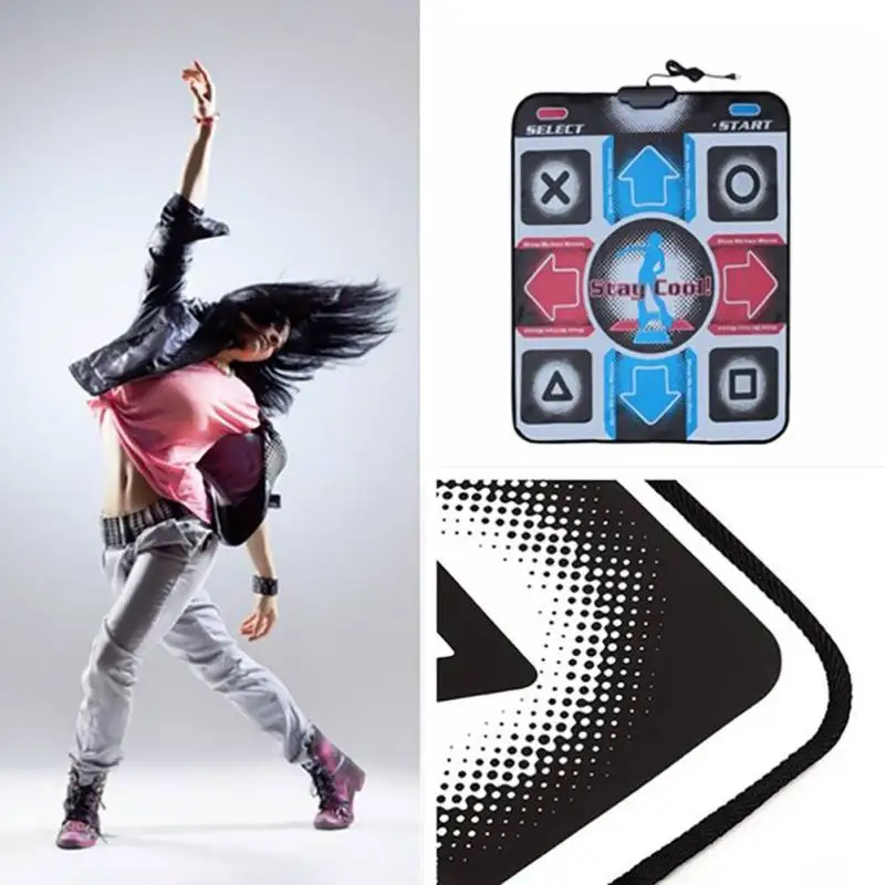 

Dance Mat Dance Pad Non-Slip Dancing Blanket Dancing Step Pads To PC With USB Hot Sale USB Gadgets