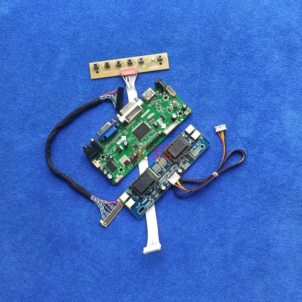 

LVDS 30-Pin Fit HSD190MGW1/HT190WG1/LM190WX1 VGA DVI HDMI-compatible LCD Screen M.NT68676 Controller Card DIY Kit 4CCFL 1440*900
