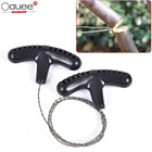 Ручная пила со стальным тросом, практичная портативная цепная пила для аварийного выживания, набор стальной проволоки, инструменты для столярных работ, ручные инструменты