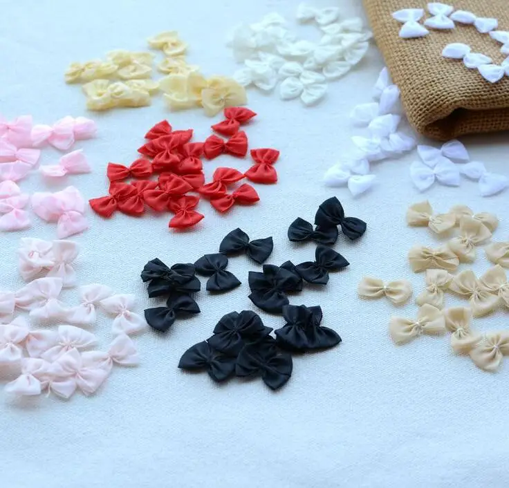 50 шт. оптовая продажа кружевная нашивка с бантом красивая Кружевная аппликация