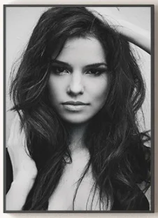 Скандинавские современные минималистичные макияж Художественная фотография