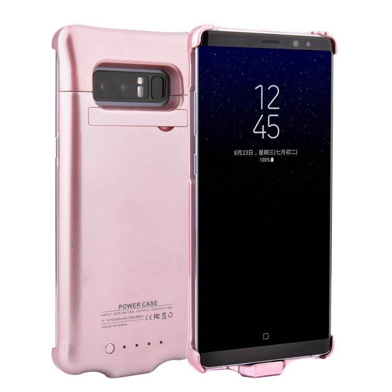 Чехол для аккумулятора для samsung galaxy note 8 5200mAh зарядное устройство чехол для samsung galaxy note 8 N9500 Bateria Externa de Celular чехлы