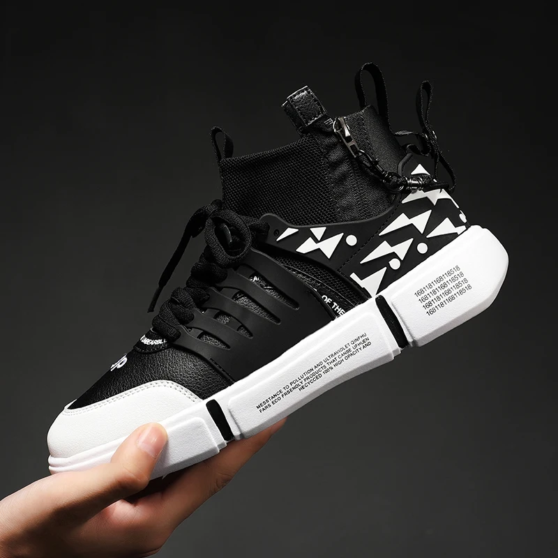 

Autumn Korean student basketball shoes sports shoes comfortable lightweight men's shoes non-slip shock men's basketball shoes
