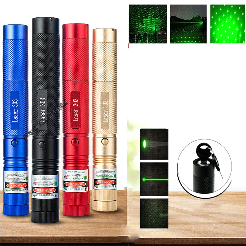 

Супер лазерная указка 303 высокомощная Военная горящая лазерная указка ручка с зеленсветильник том 18650 зарядка Видимый луч мощная лазерная р...