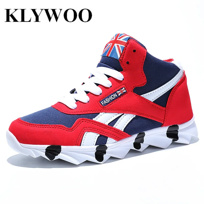 Sneakers Mens Shoes Casual Running shoes Ankle Boots for Men Justin Bieber Leather Hip Hop Walking KLYWOO | Обувь