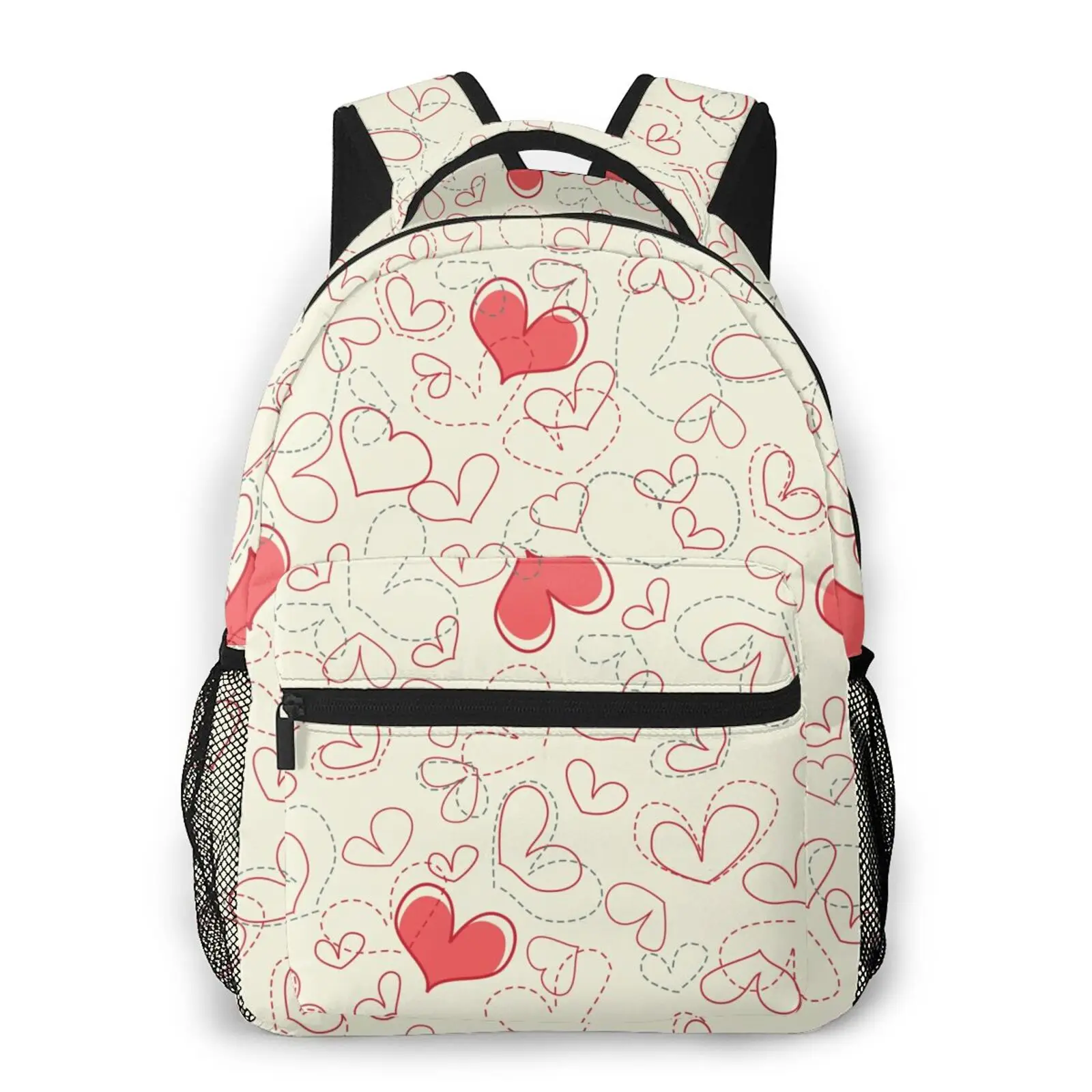 

2021 Fashion Backpack Love Dolphins Polyester Women Backpack New School Shoulder Bag for Teenager Girl Female